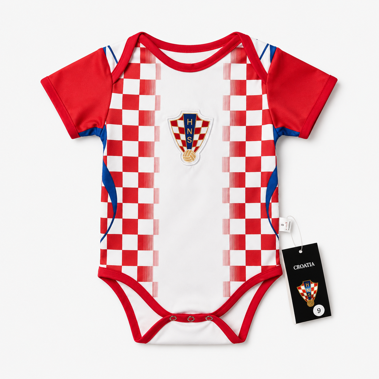 Croatia replica baby grow