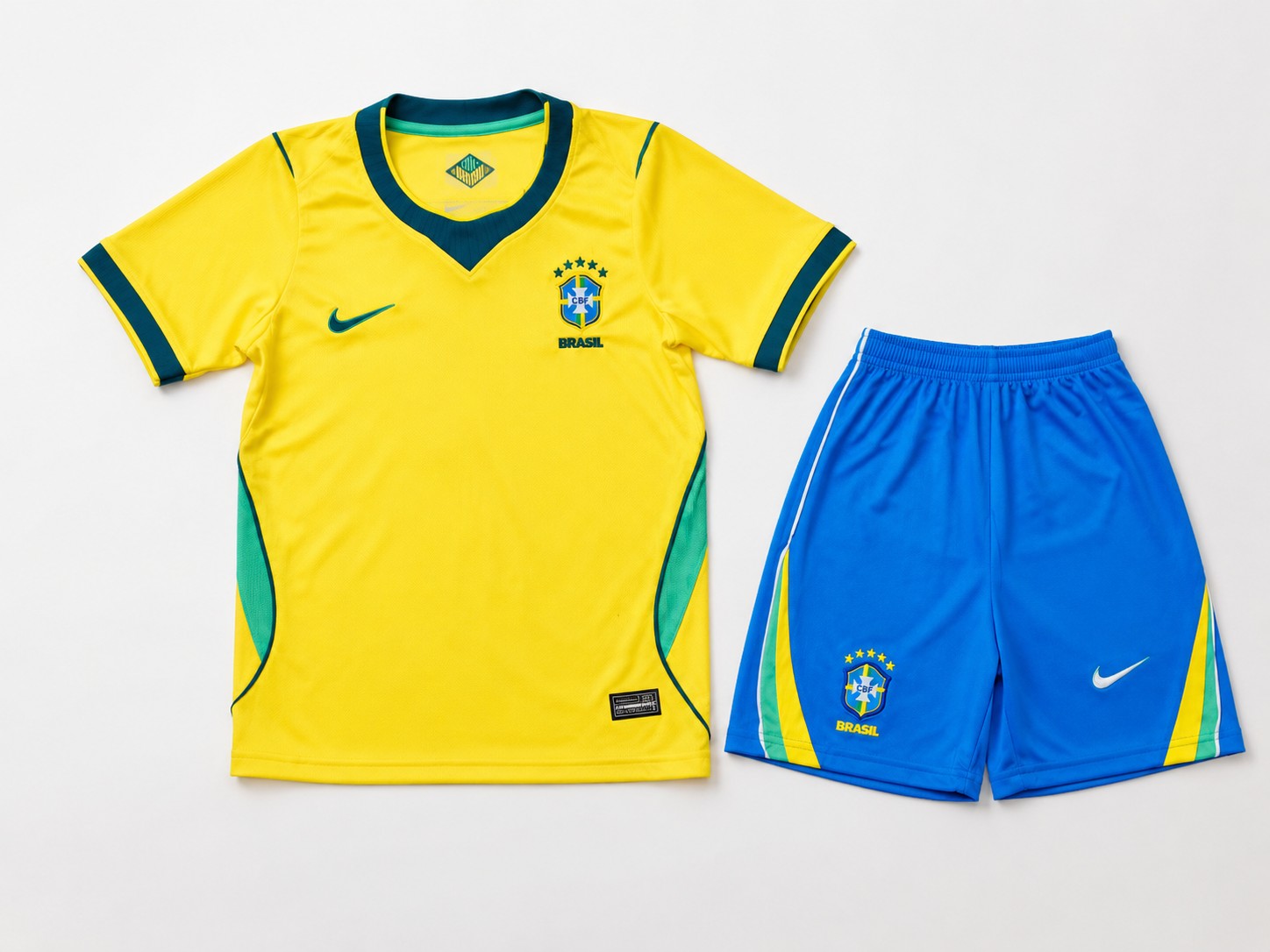 Brazil Home replica kit, shirt, shorts and socks