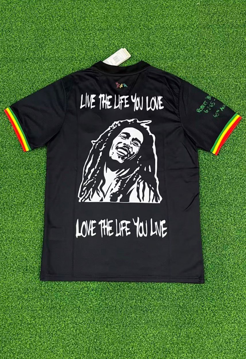 Ajax Bob Marley Back football shirt