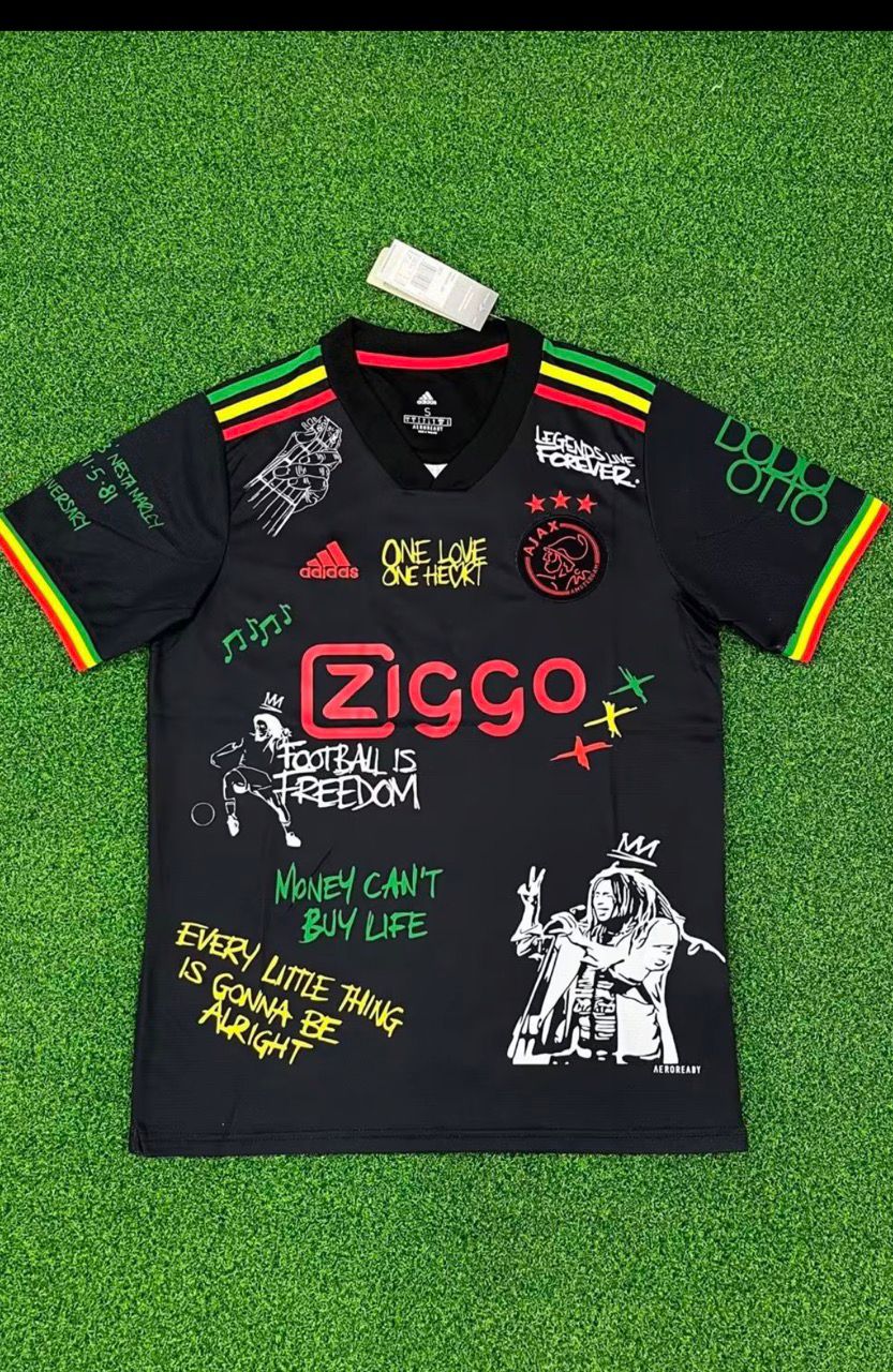 Ajax Bob Marley football shirt