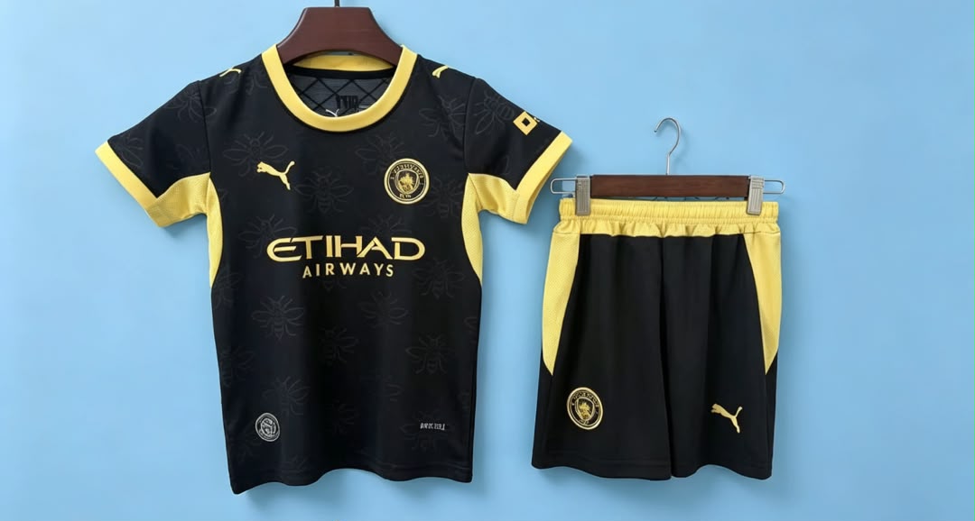 Man City Away football shirt