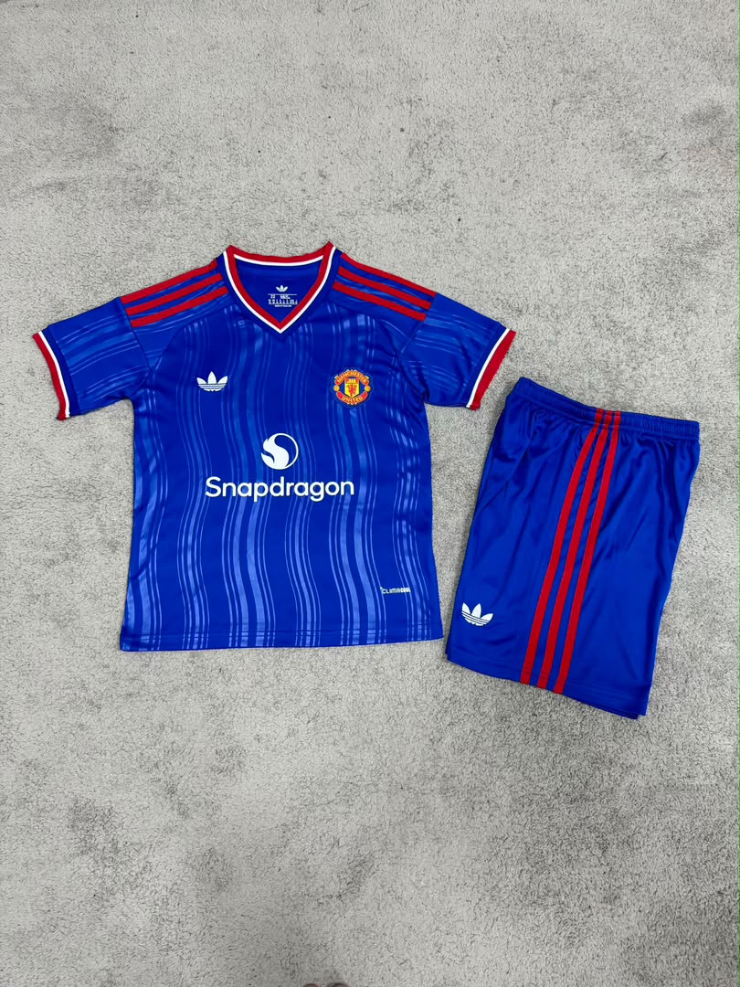 Man United Concept Blue Red football shirt