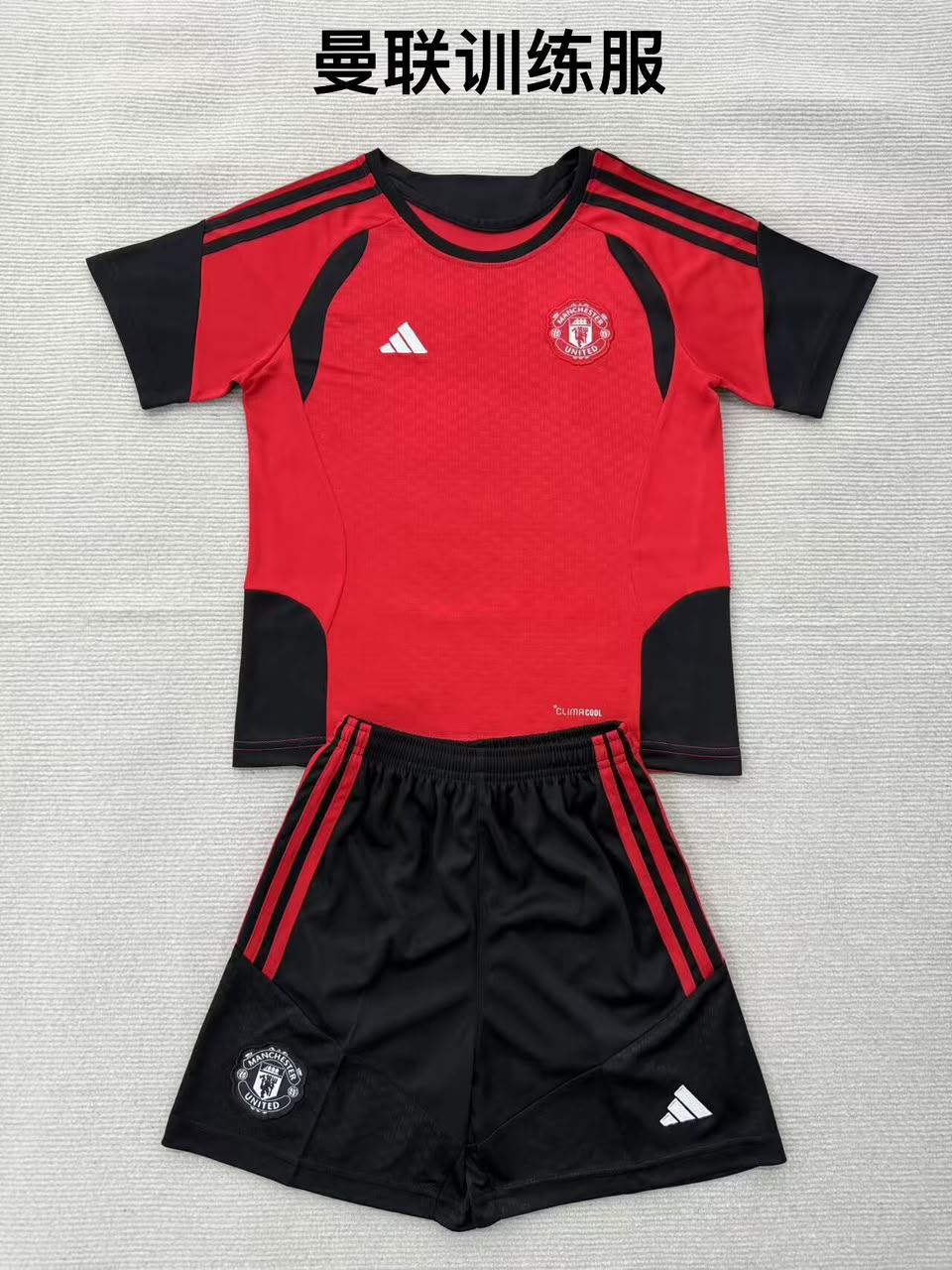 Man United Training football shirt
