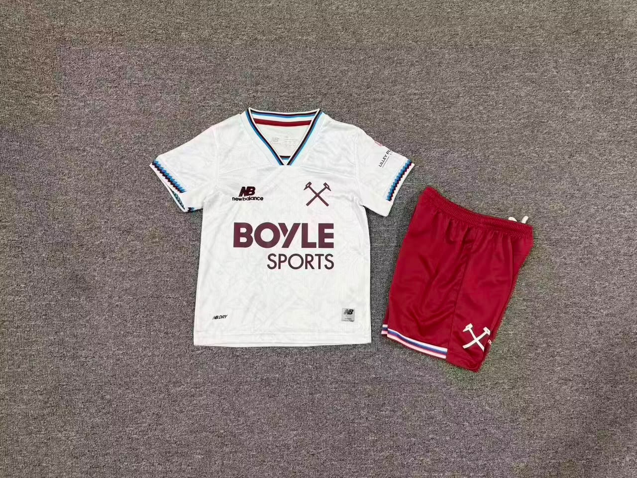 West Ham Away football shirt