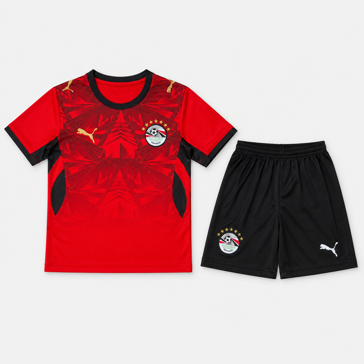 Egypt Home replica kit, shirt, shorts and socks