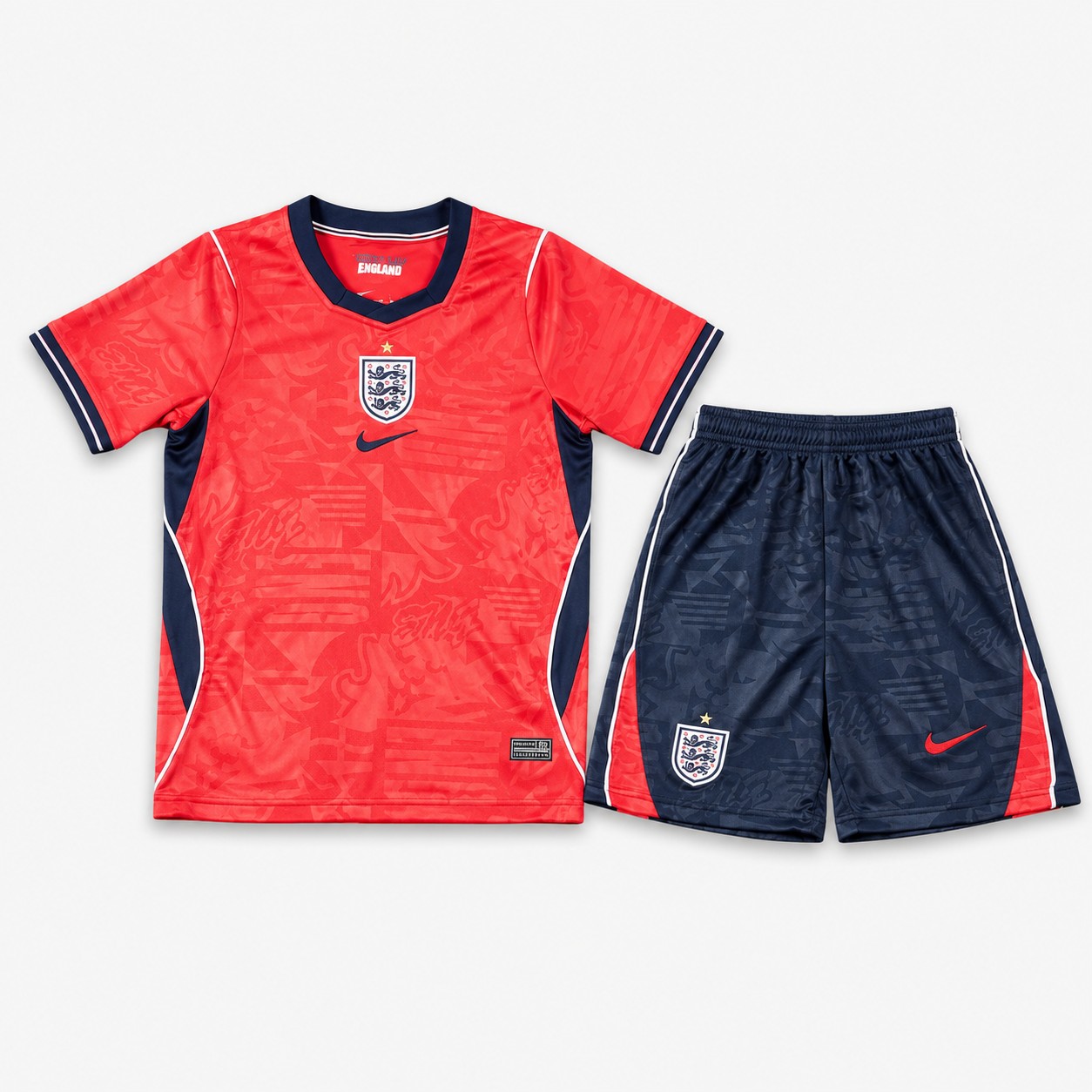 England Away replica kit, shirt, shorts and socks