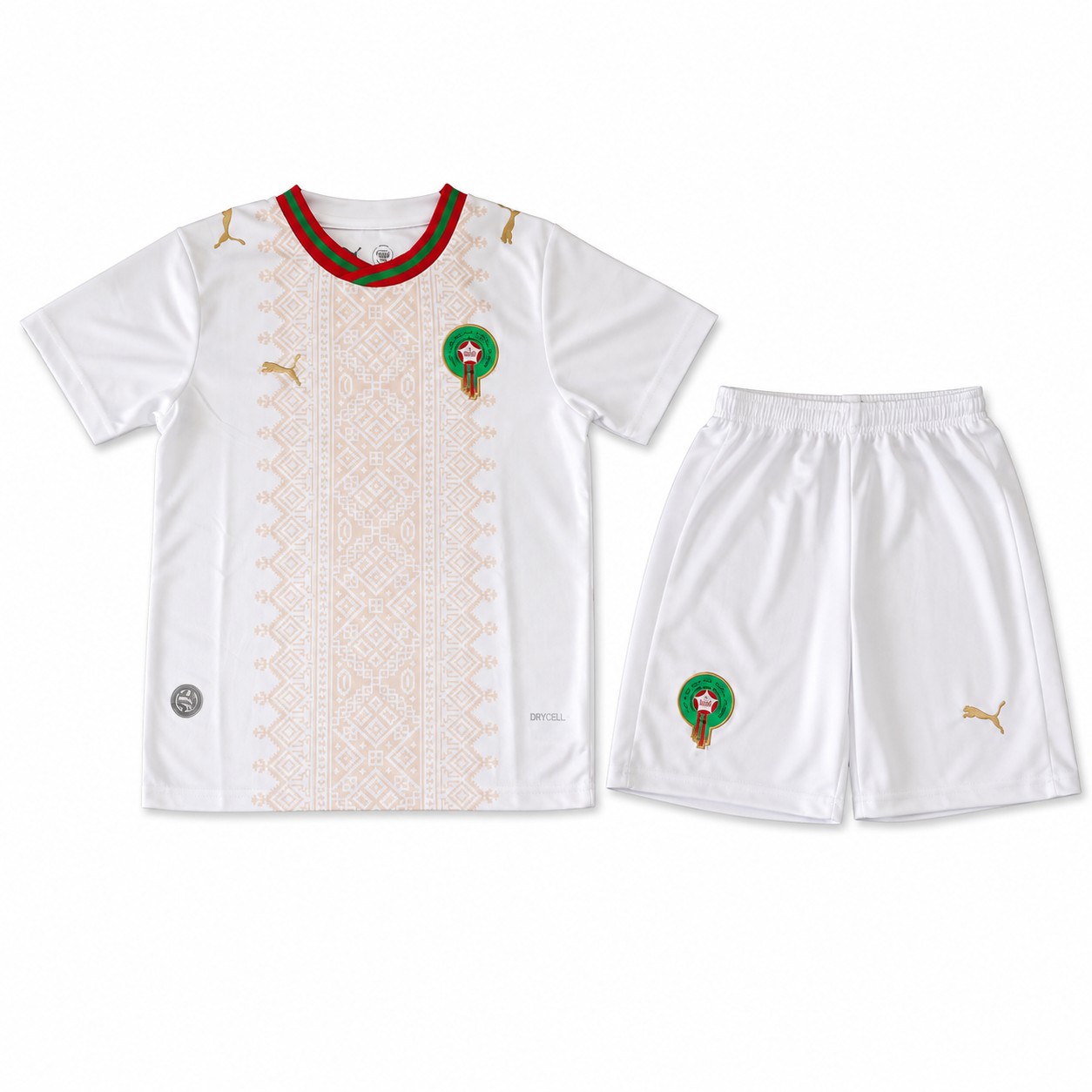 Morocco Away replica kit, shirt, shorts and socks