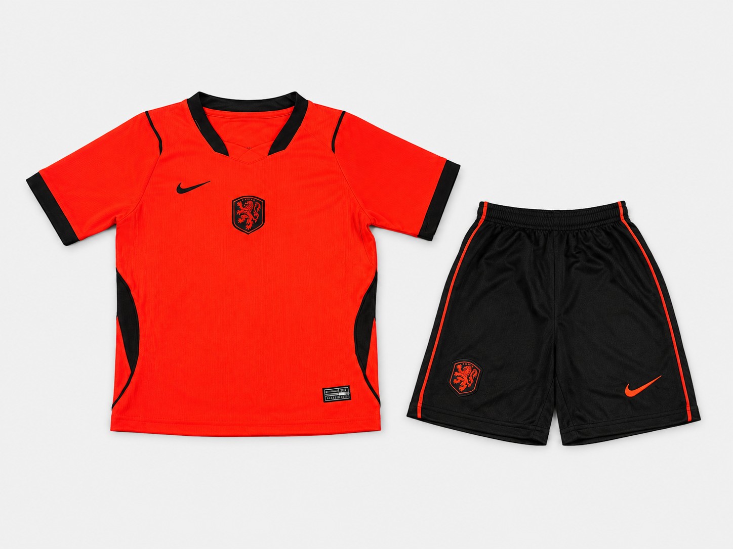 Netherlands Home replica kit, shirt, shorts and socks