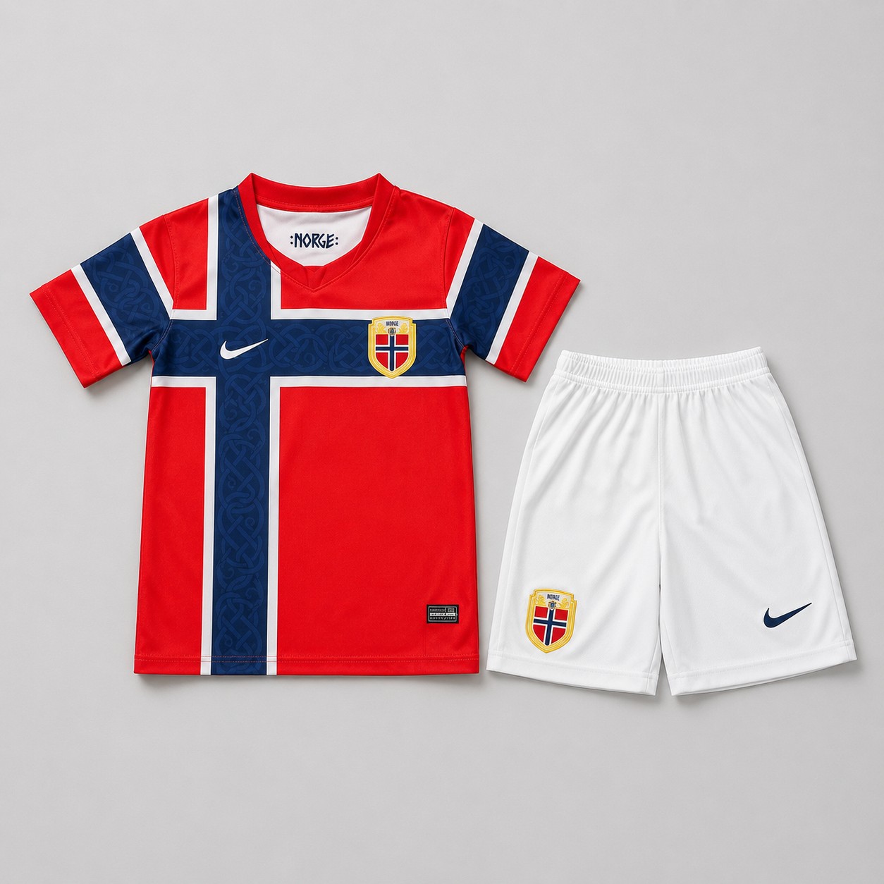 Norway Home replica kit, shirt, shorts and socks