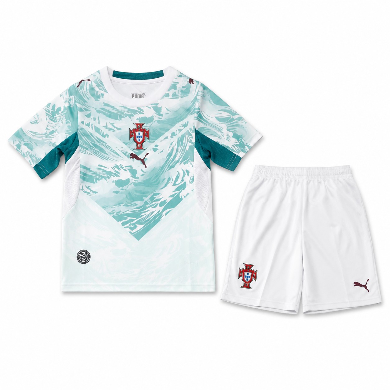 Portugal Away replica kit, shirt, shorts and socks
