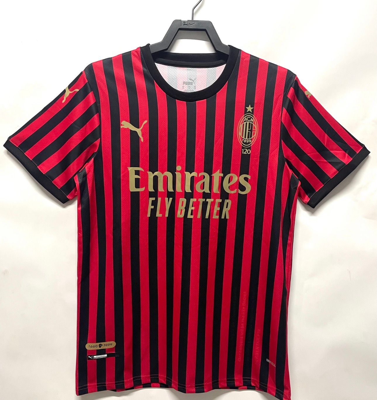AC Milan Emirates football shirt