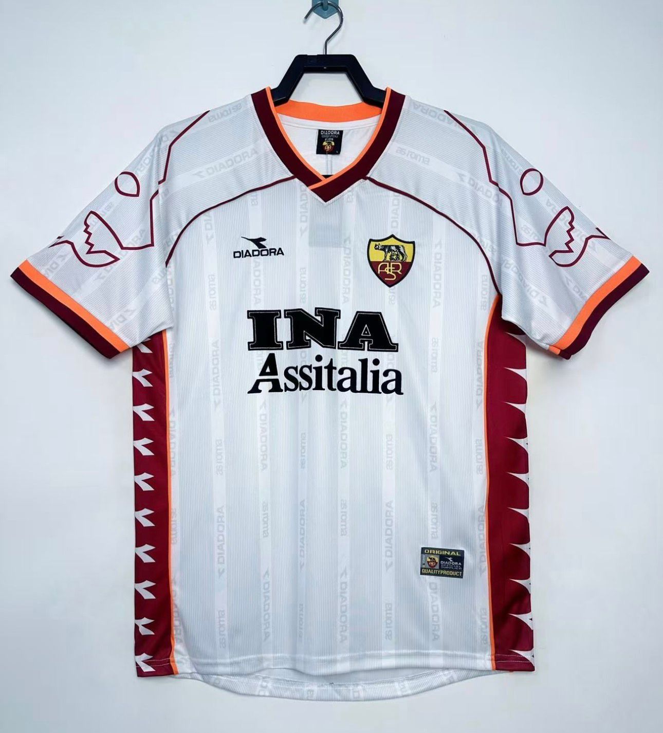Roma INA Away football shirt
