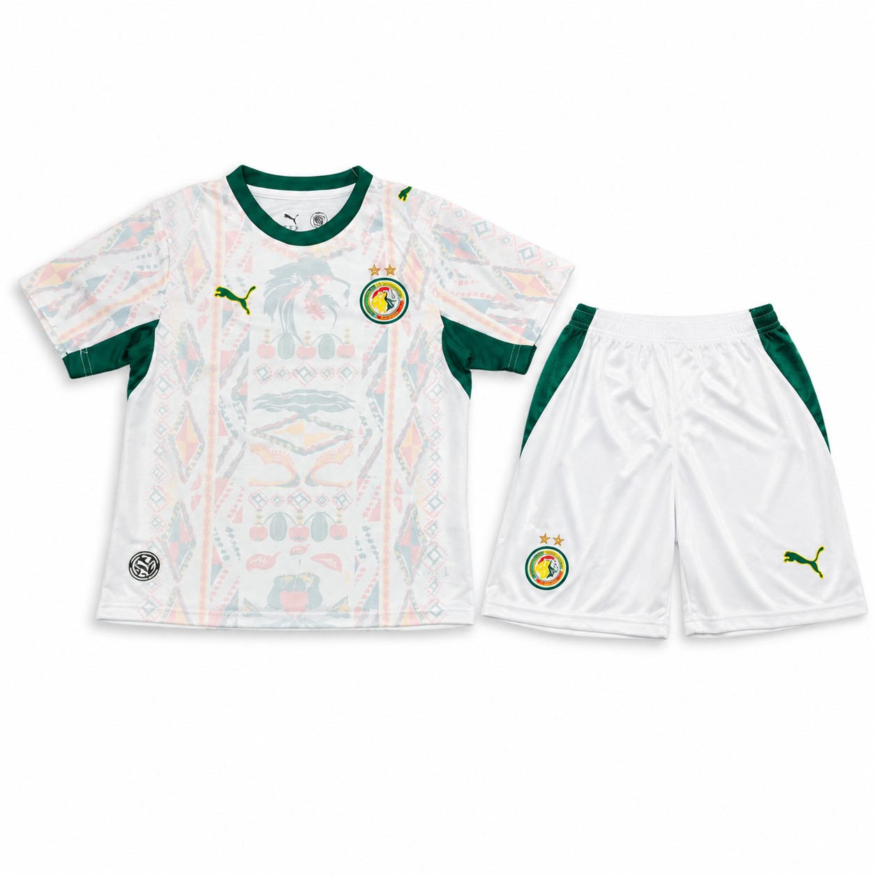 Senegal Away replica kit, shirt, shorts and socks