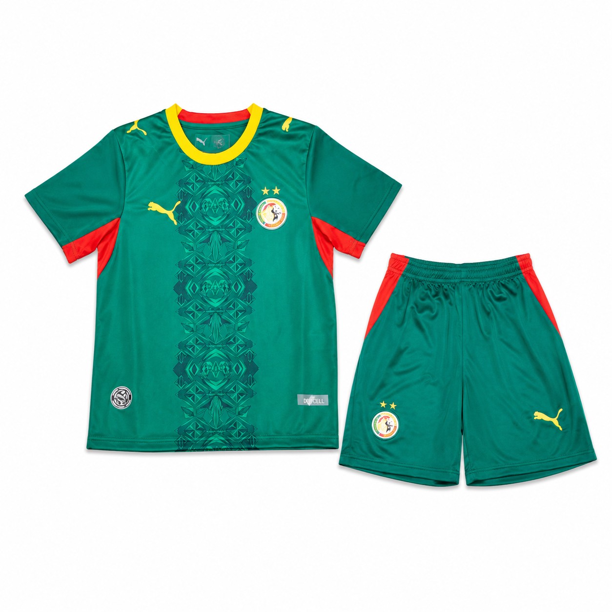 Senegal Home replica kit, shirt, shorts and socks