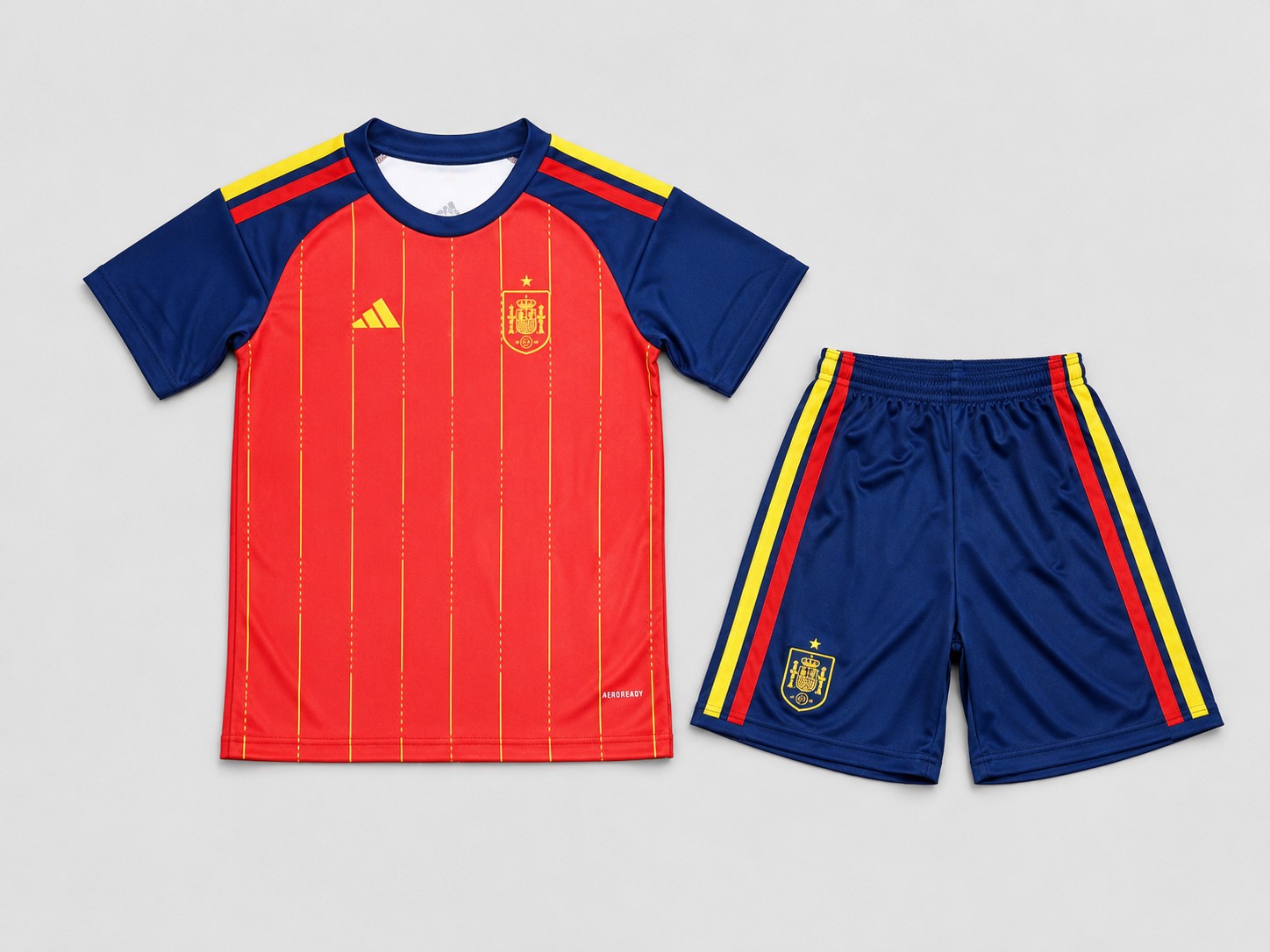 Spain Home replica kit, shirt, shorts and socks